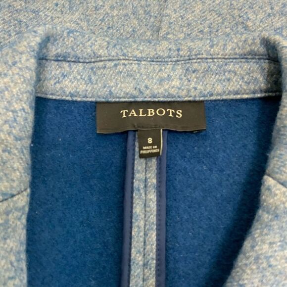 TALBOTS Wool Blend Blazer - Picture 4 of 5